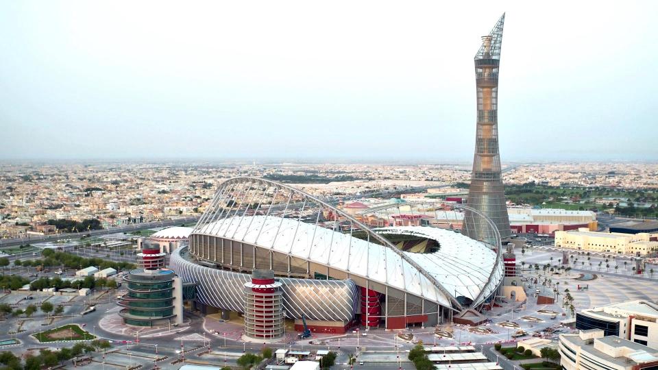  The Khalifa International Stadium in Doha was the first venue to be completed for 2022