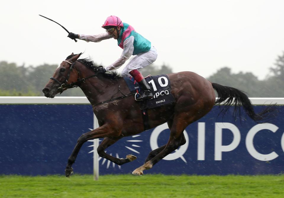  Brilliant filly Enable won the King George last season