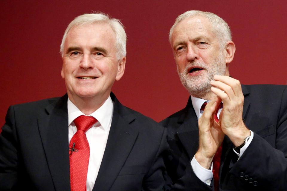  Jeremy Corbyn and John McDonnell were criticised over the party's anti-Semitism crisis last year