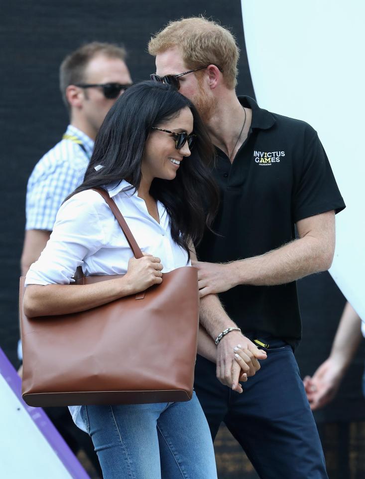  Meghan Markle and Prince Harry were pictured holding hands at the Invictus Games when they were dating