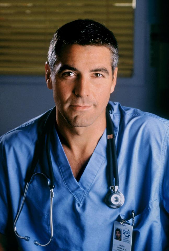  George shot to fame playing Dr. Doug Ross on ER in the 90s