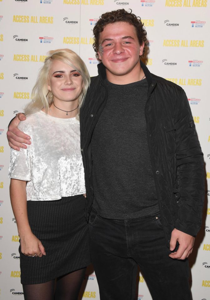  Jake Roche, pictured on-screen sister Ramona Marquez, said 'they are together, they're having a good time'