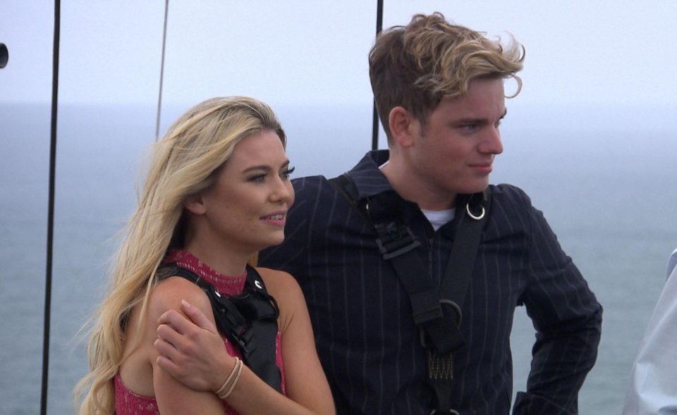  The pair were teamed up for the first challenge before Jack left