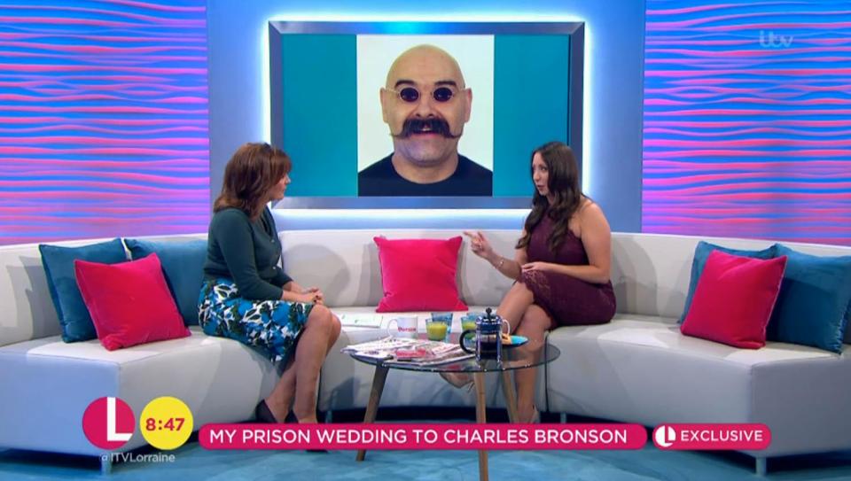  Paula talking about her marriage on ITV