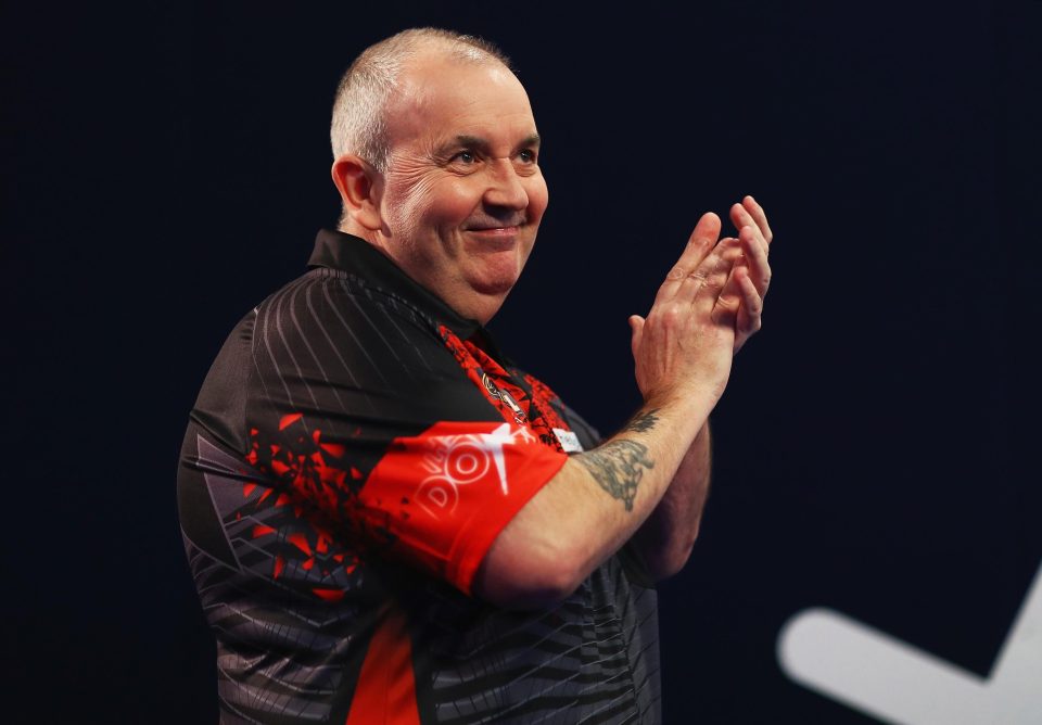  Phil Taylor is set for his debut as a Sky Sports pundit