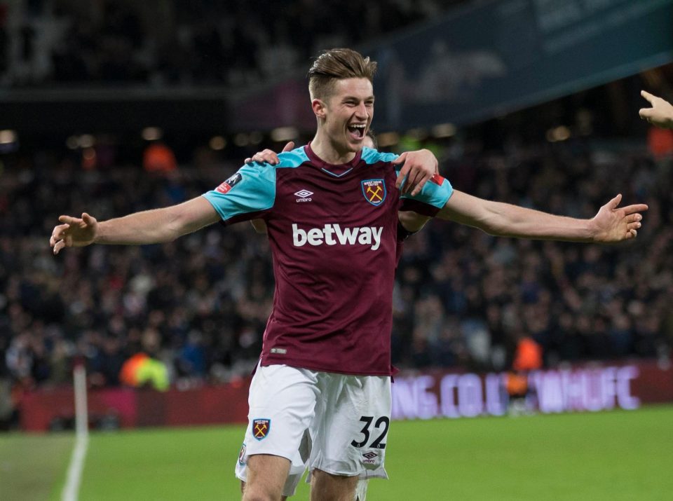  Burke has been an exciting prospect at West Ham