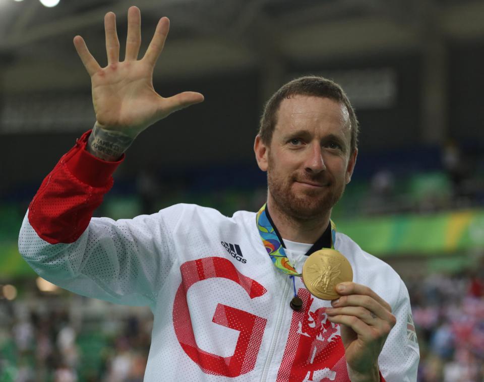  Bradley Wiggins went on to win five Olympic gold medals before retiring following the 2016 Olympics