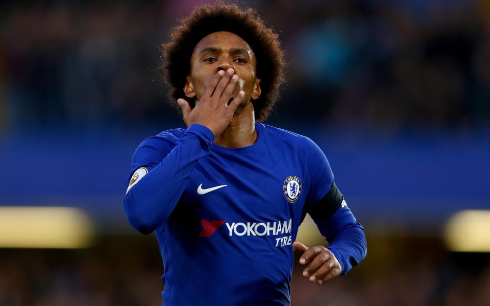 Willian has already stated he is 'happy' at Chelsea amid speculation over an exit