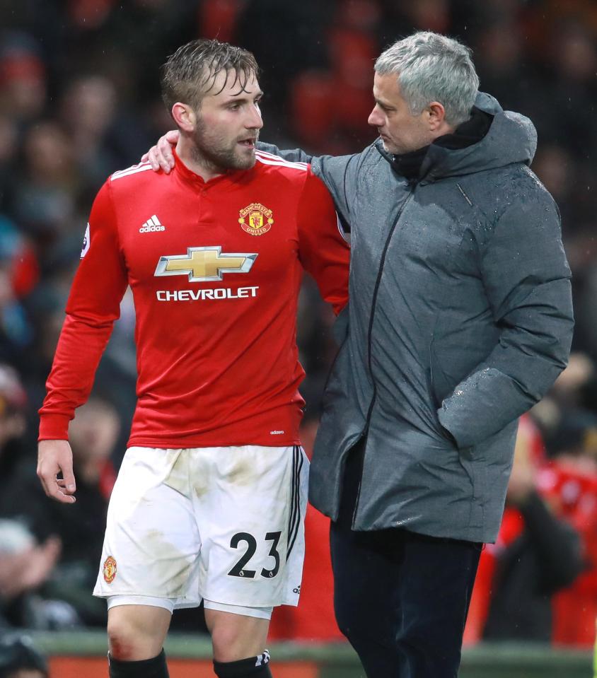  Shaw featured just 19 times for the Red Devils last campaign after falling down the pecking order