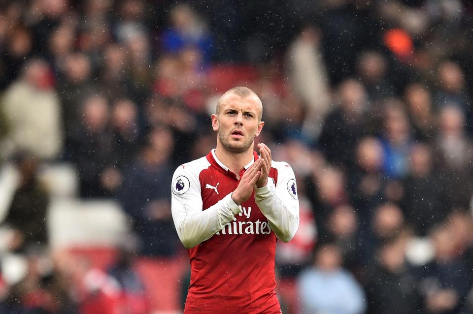  Jack Wilshere has reportedly held talks with West Ham