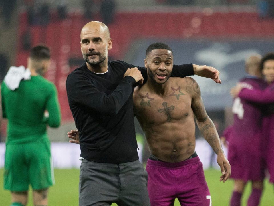  Sterling has thrived under Pep Guardiola's tutelage at Manchester City