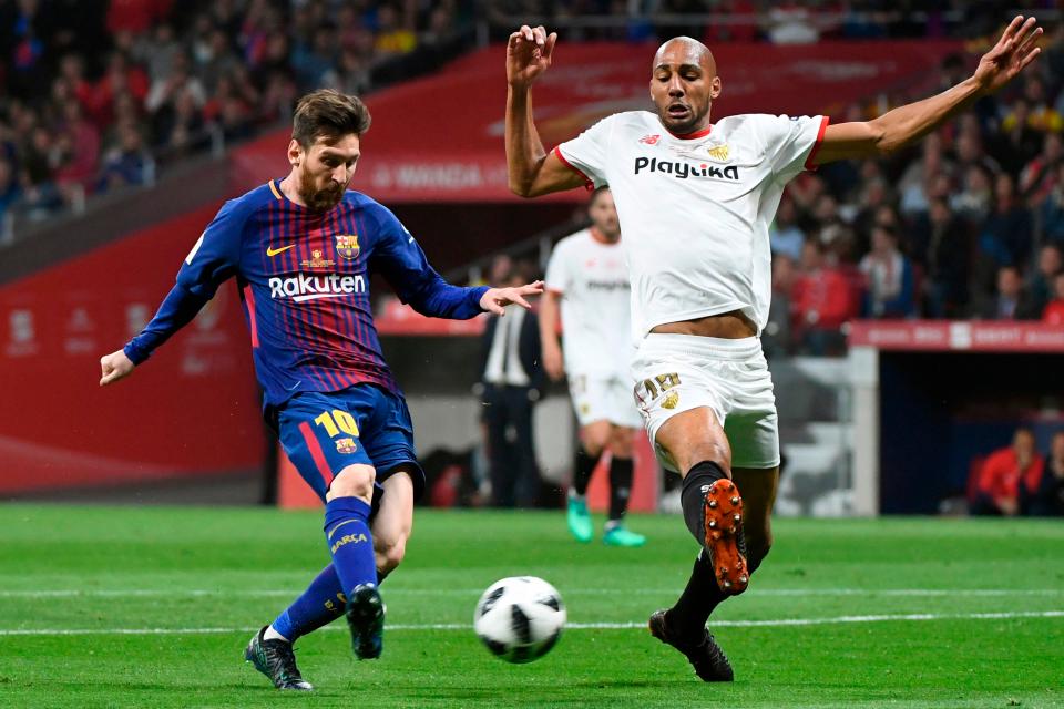  N'Zonzi won the Europa League with the Spanish side during the 2015/16 season