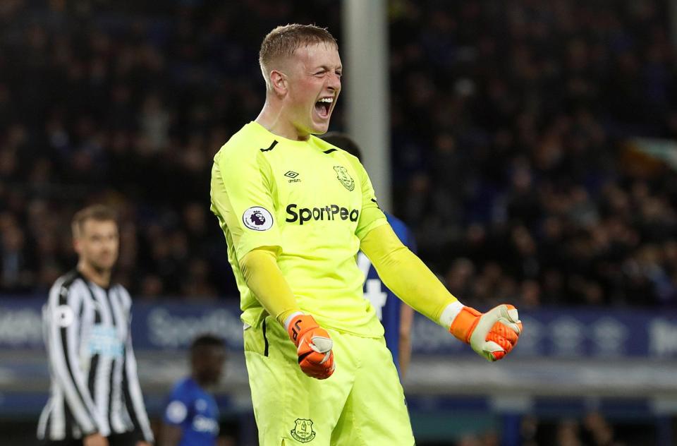  The keeper moved to Everton for £25million last summer and won the Fans' Players' and Young player of the year awards