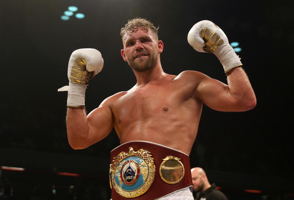 Billy Joe Saunders might hold the WBO middleweight title - but injuries have restricted his defences of the strap