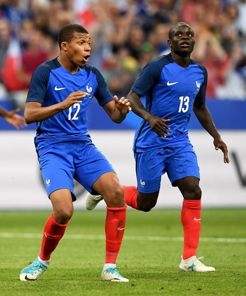  Mbappe has claimed he put notes in Kante's pockets urging him to leave Chelsea