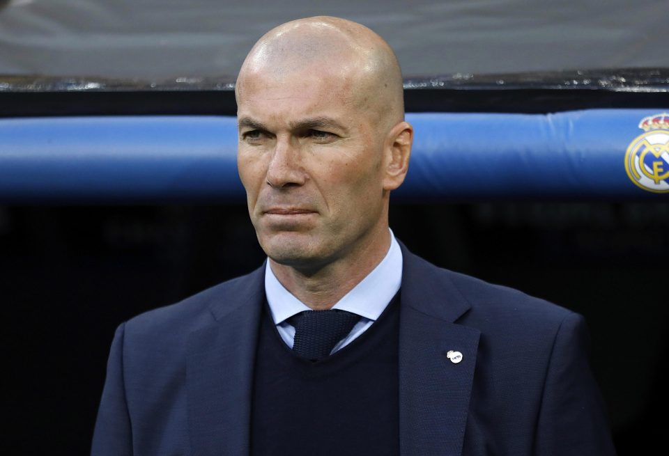  The French boss won three consecutive Champions League titles with Madrid