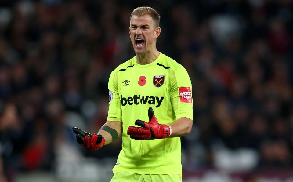  Hart had a disastrous season at West Ham last year