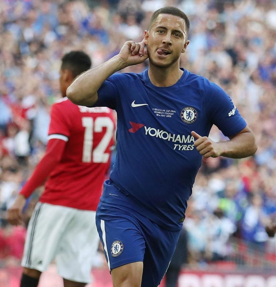  Eden Hazard could fill Cristiano Ronaldo's No 7 shirt at Real Madrid