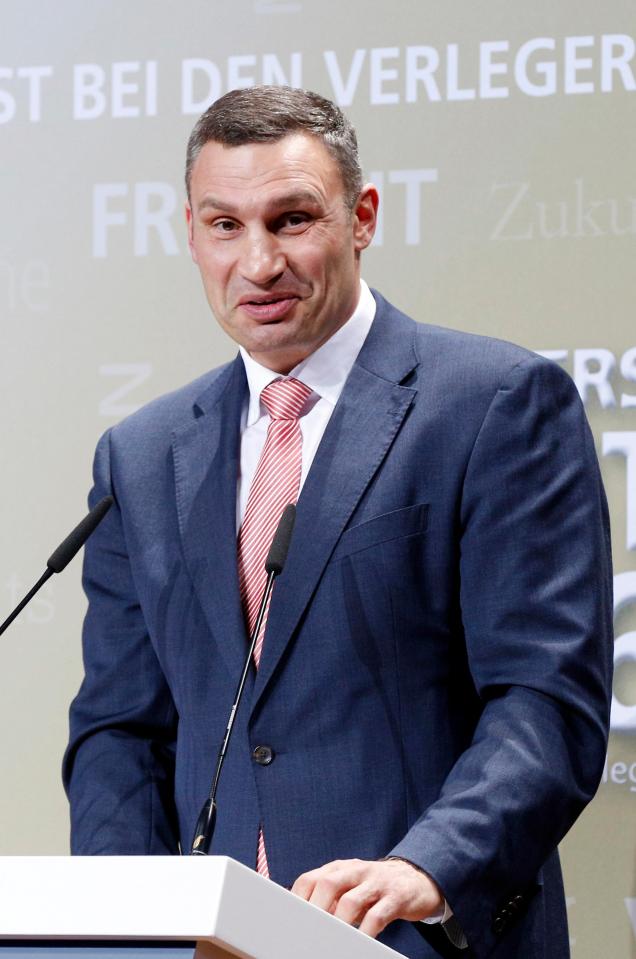 Vitali Klitschko is the Mayor of Kiev - but is set to make a return to the boxing ring