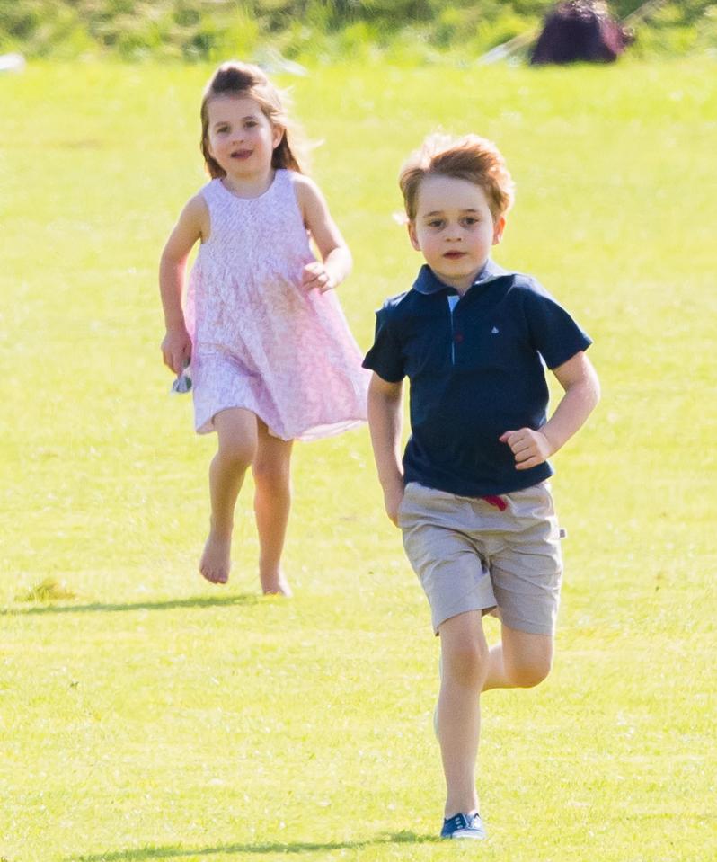 Princess Charlotte and Prince George playing is perhaps the cutest thing ever