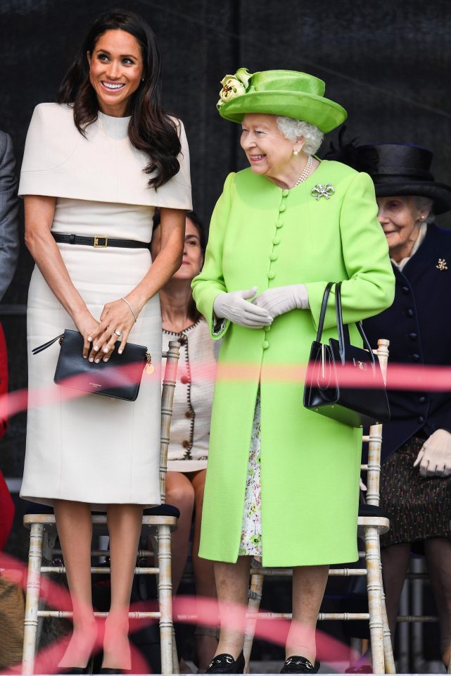  The Queen doesn't like wedged heels and this is well-known among royal women