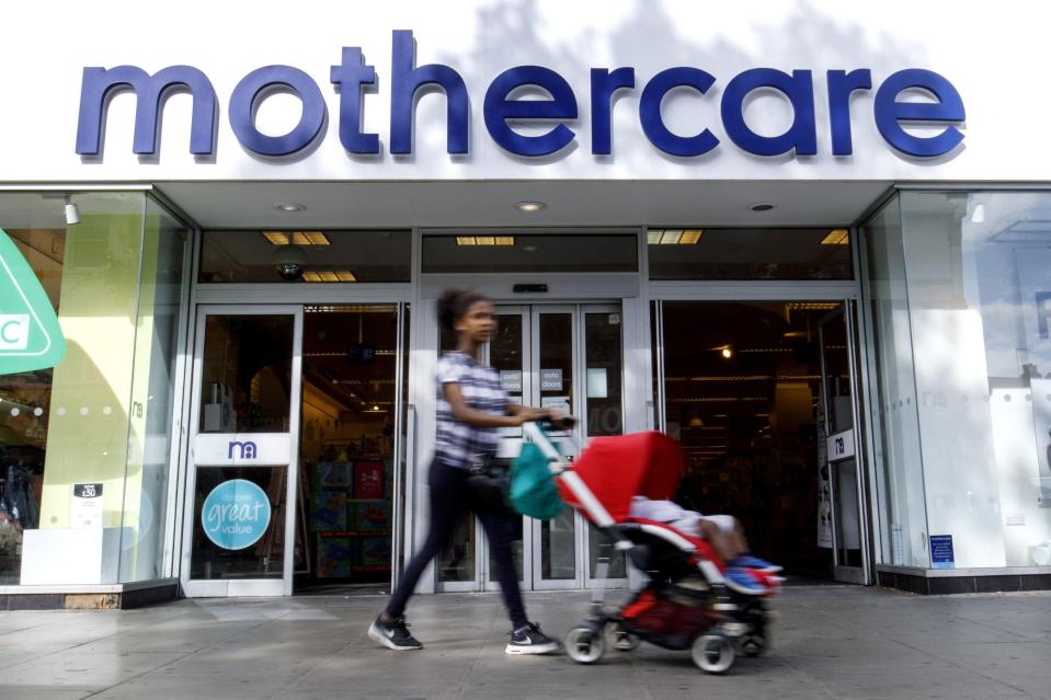  Struggling mother and baby products retailer Mothercare announced it will shut 60 stores by June 2019