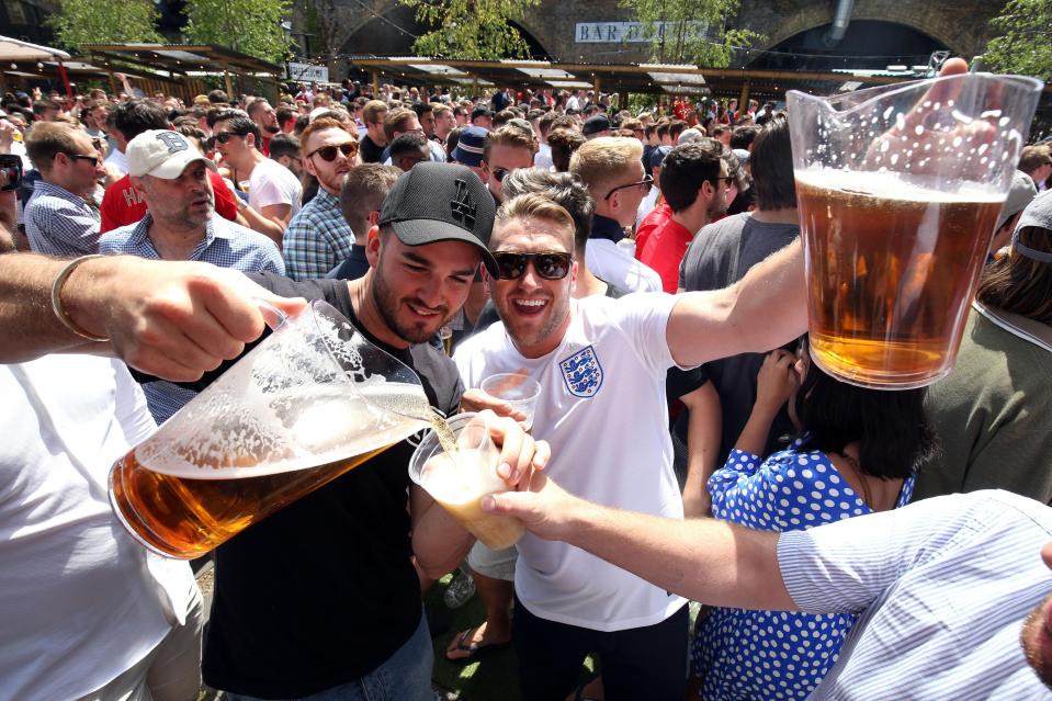  The England captain aims to get the beers flying by firing the country into the World Cup semi-finals