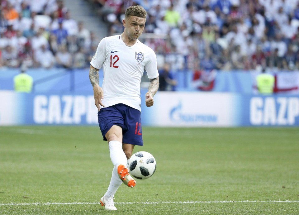 Kieran Trippier will step up for England if the match goes to a penalty shootout