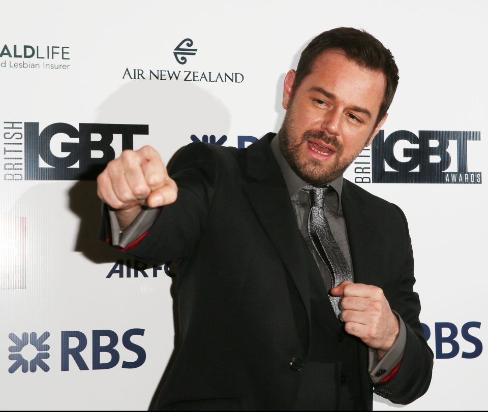  Danny Dyer hasn't responded to Gazza's challenge as yet