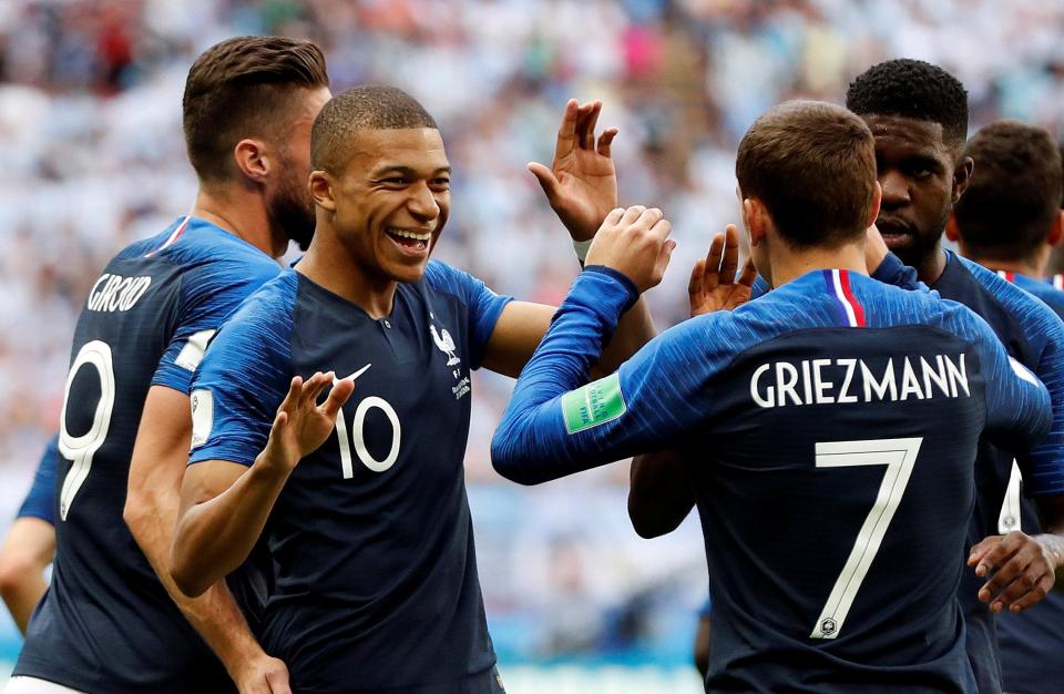  Kylian Mbappe was in ruthless form against Argentina with a sensational double