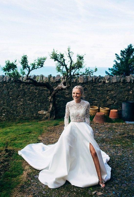  This bridal image featuring Emma Beaumont's Mikada gown went viral on Pinterest and it is clear to see why