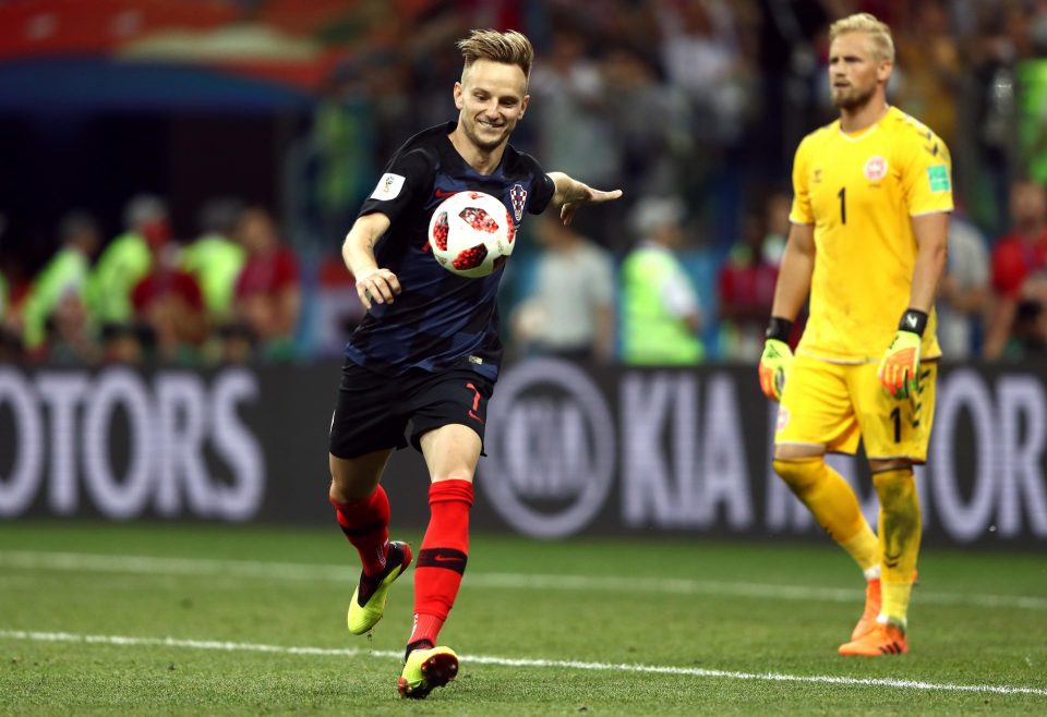  Ivan Rakitic scored the winning penalty for Croatia against Denmark