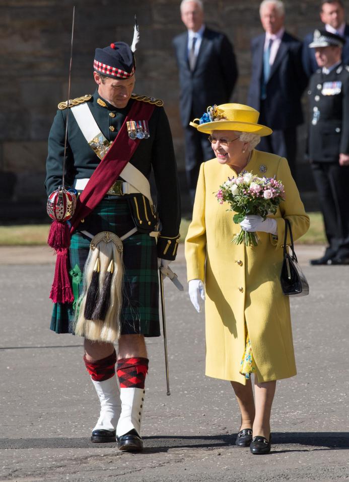  The Queen attends the Ceremony of the Keys in Edinburgh on July 2, 2018