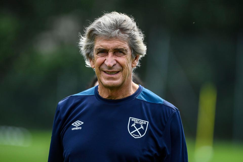  Hammers boss Manuel Pellegrini has met the star to discuss what his role would be in the side