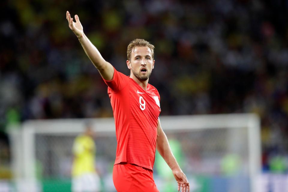  England captain Kane is the top scorer at the World Cup with six goals