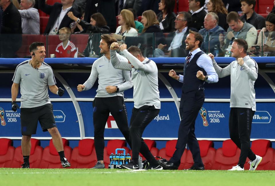 Gareth Southgate to dance will help in the nostalgic 1996-themed bet