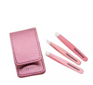  Tweezerman Micro Mini Tweezer Set will fit into a very small make-up bag