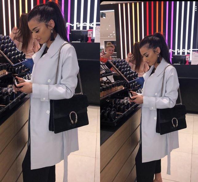  Waliyha told her followers that she used her MCard to travel to Bradford to buy makeup