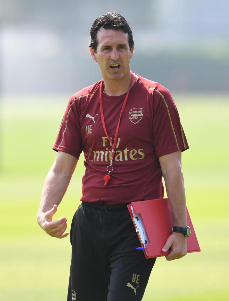  Unai Emery penned a two-year deal with the Gunners in May 2018