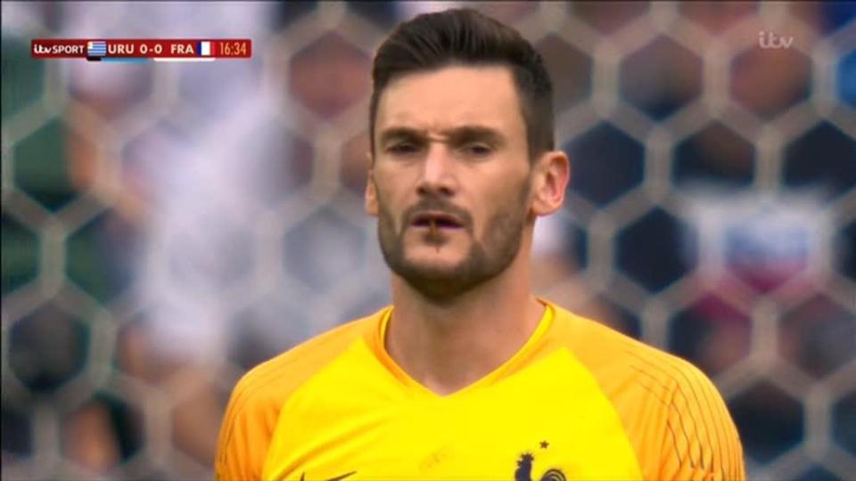  Hugo Lloris had a massive dragonfly land in his mouth during France vs Uruguay