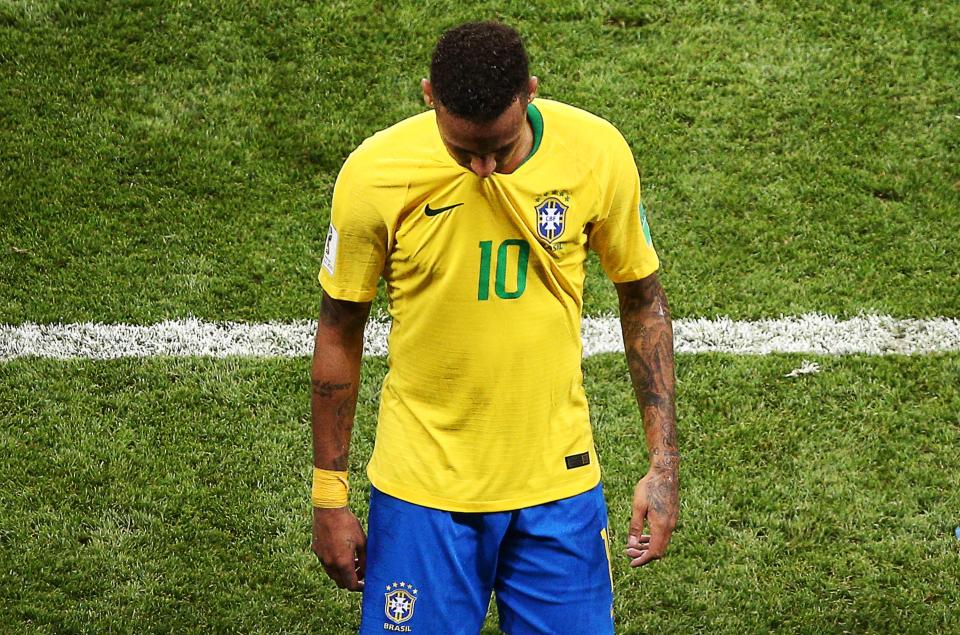 Kylian Mbappe has shone at the World Cup while Neymar struggled