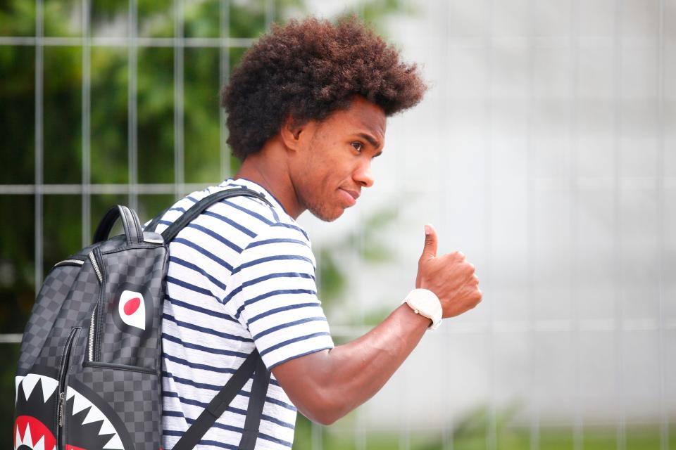 Willian has reportedly cited passport problems as the reason why he has not returned to Chelsea