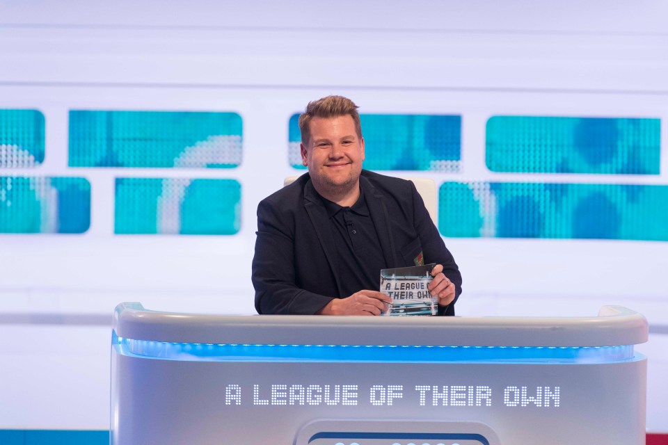 The Sky show is fronted by James Corden on Friday night