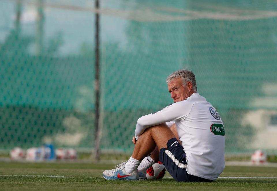  France manager Didier Deschamps has his players relaxed ahead of tomorrow's semi-final against Belgium