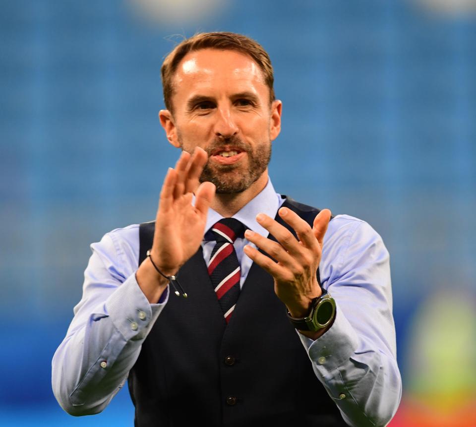  England manager Gareth Southgate says youngsters back home will be inspired by players who come from all over the country