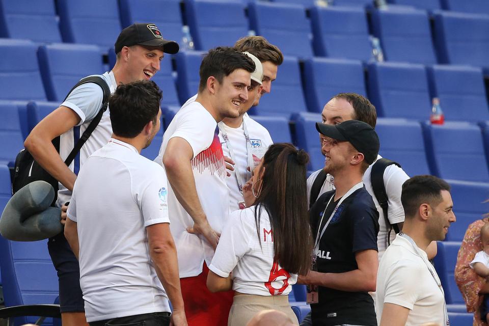  Maguire deserved the plaudits after scoring England's first goal