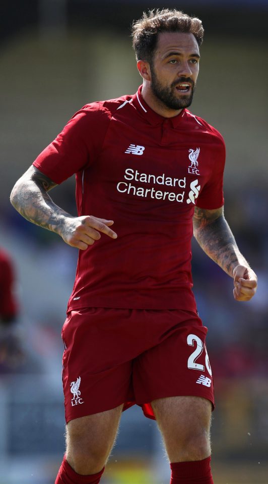  Liverpool's Danny Ings is thought to be on the transfer wishlist of Southampton