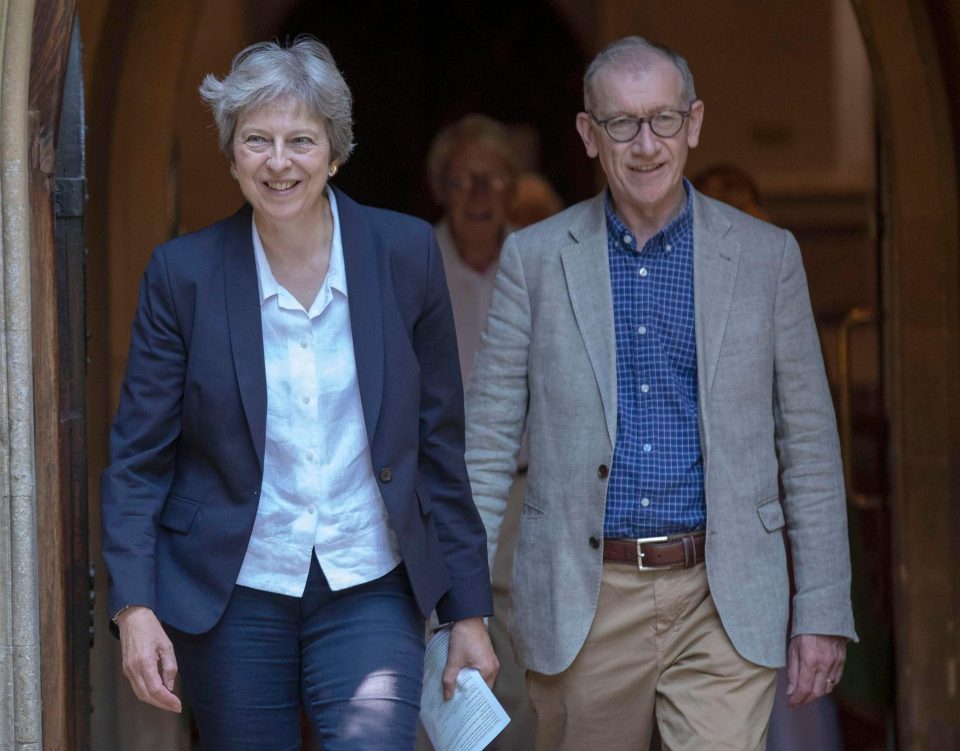  Philip May will guide Melania Trump around Britain