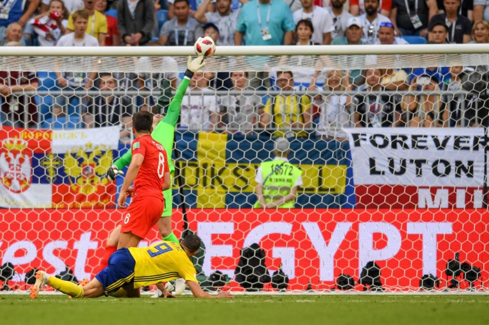  The Everton man's heroics between the sticks have been crucial during England's progress through the rounds