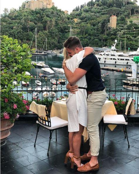 Jack Butland proposed to Annabel Peyton in Italy